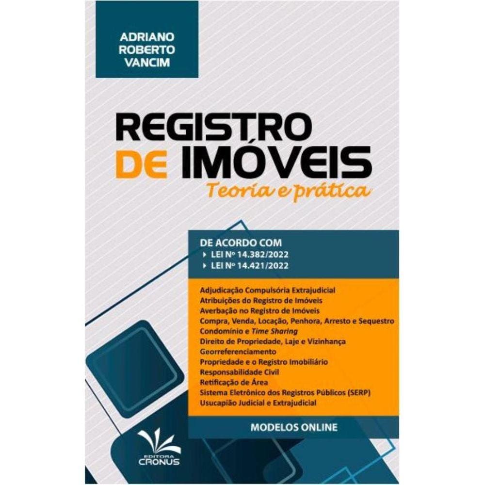 Registro de Imóveis: Teoria e Prática