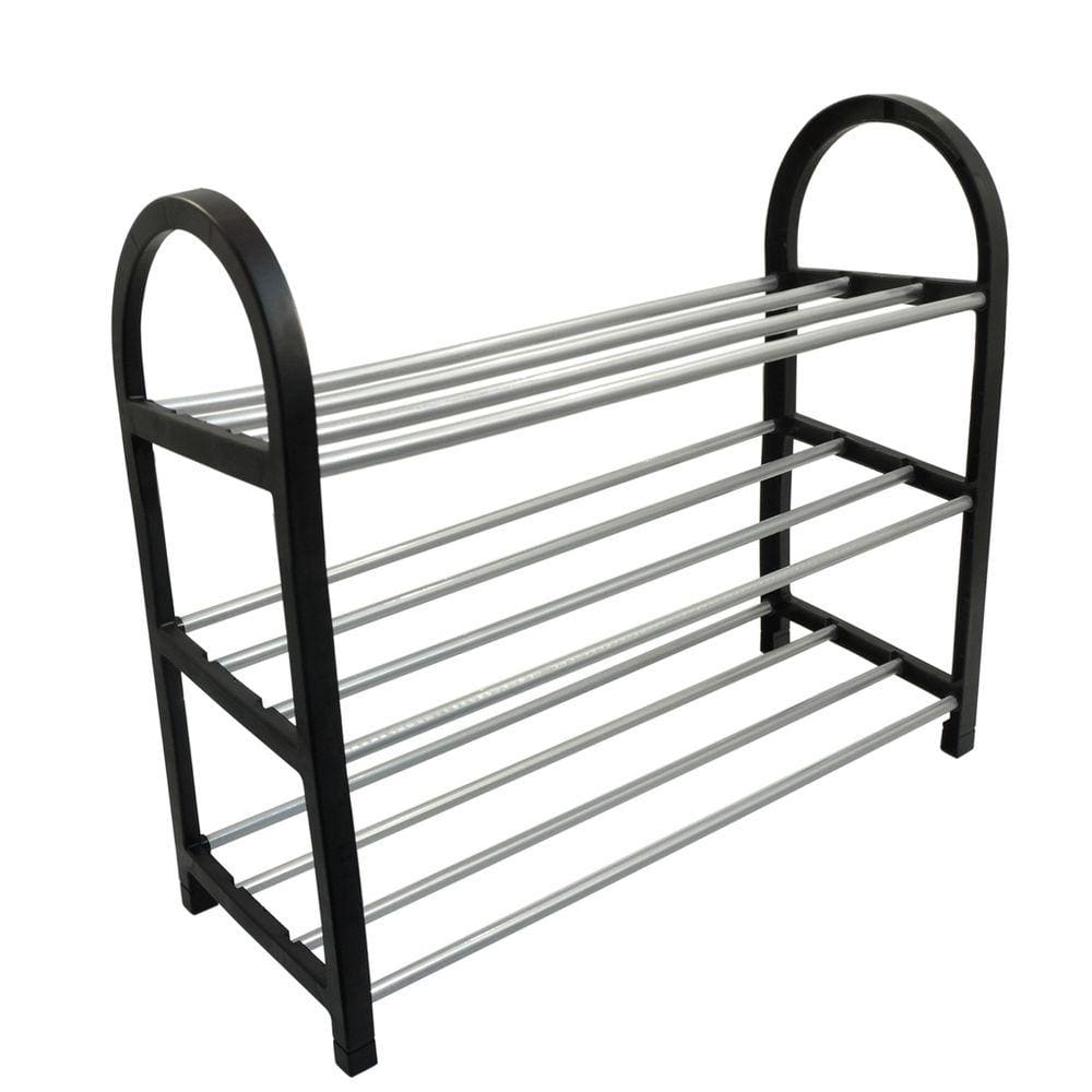 Sapateira Com 03 Divisórias De Metal 43x43x18,5cm