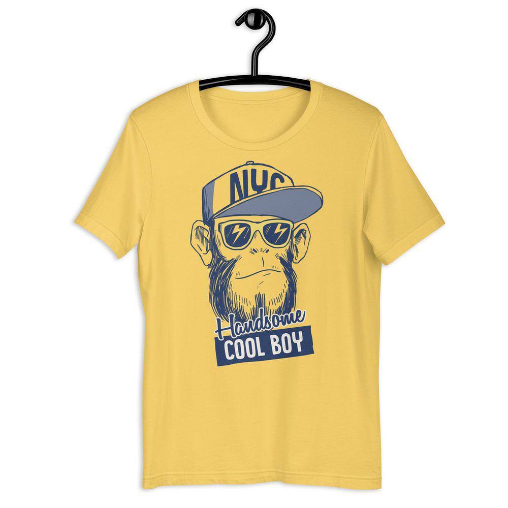 Camiseta Infantil Unissex - Monkey New York City