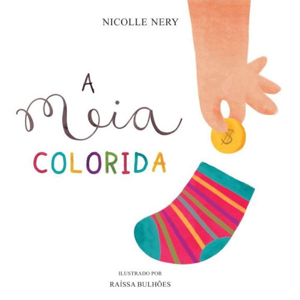 A meia colorida