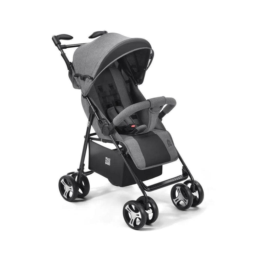 Carrinho de Passeio Flick Bebê 15kg Cinza