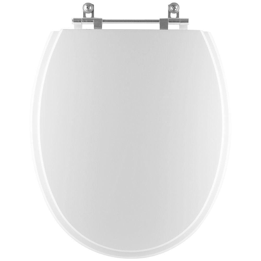 Assento Sanitário Poliéster Spot Branco para vaso Deca 1.6gpf 6lpf