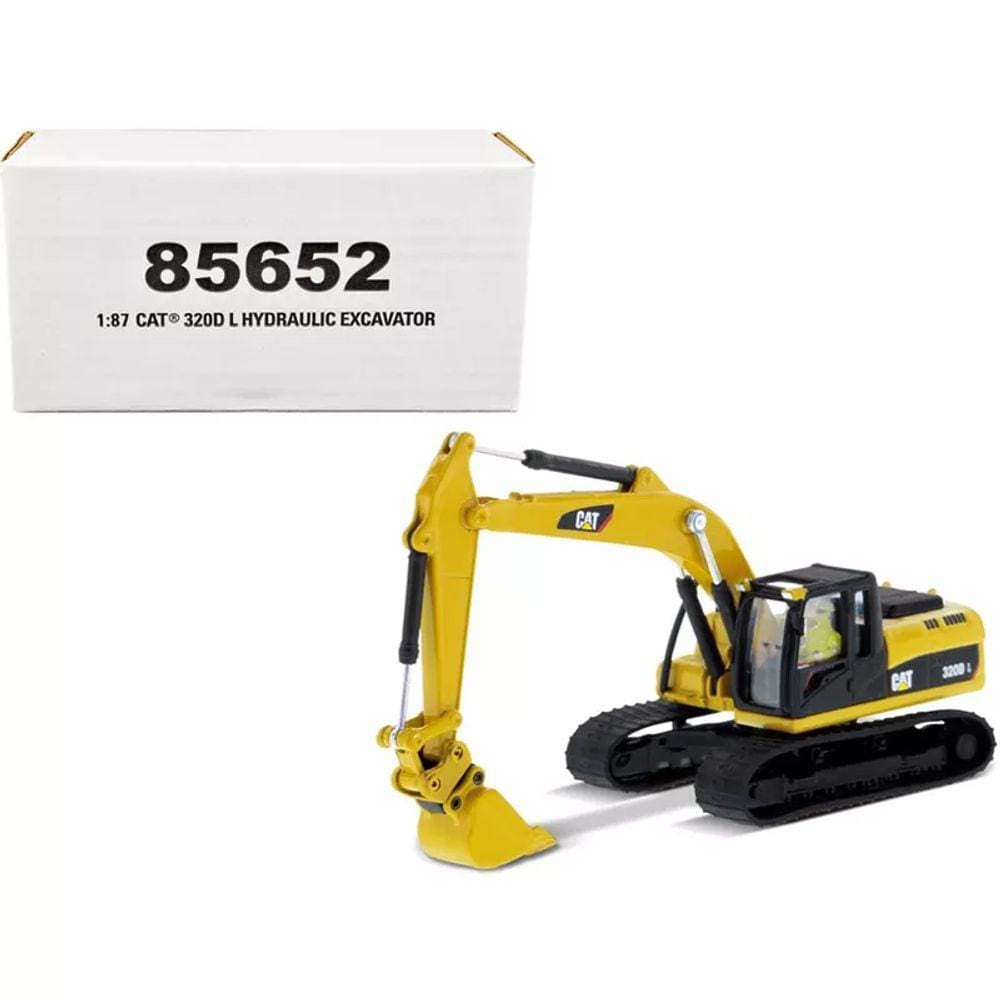 Miniatura Escavadeira Cat 320D L 1/87 Detalhada
