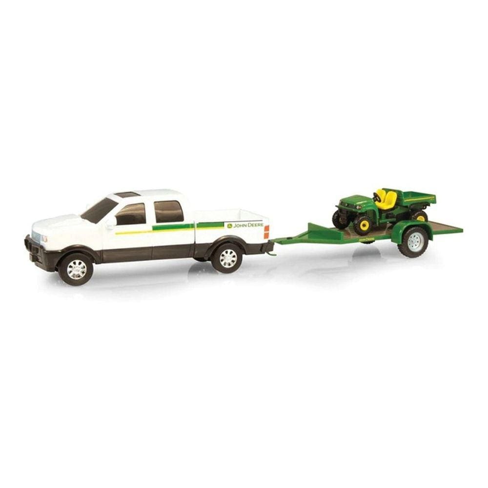 Miniatura Caminhonete/reboque Ertl John Deere Hauling Set