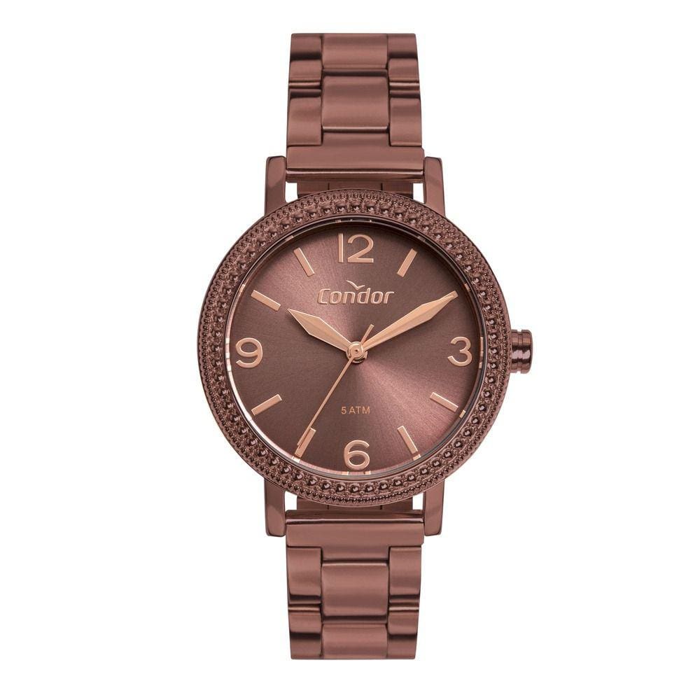 Relógio Condor Feminino Casual Marrom CO2035MUO/4M