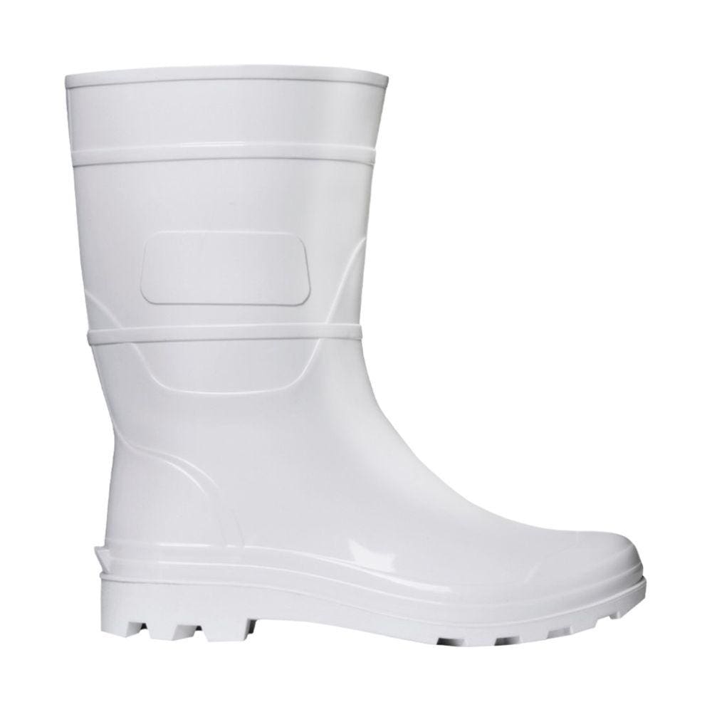 Bota Pvc Com Forro Branca Numero 38 Crival