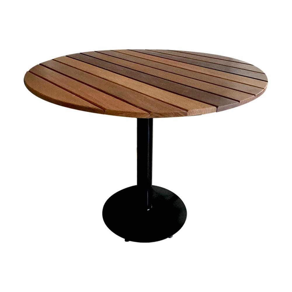 Mesa Redonda Industrial Premium para Area Externa 90x90