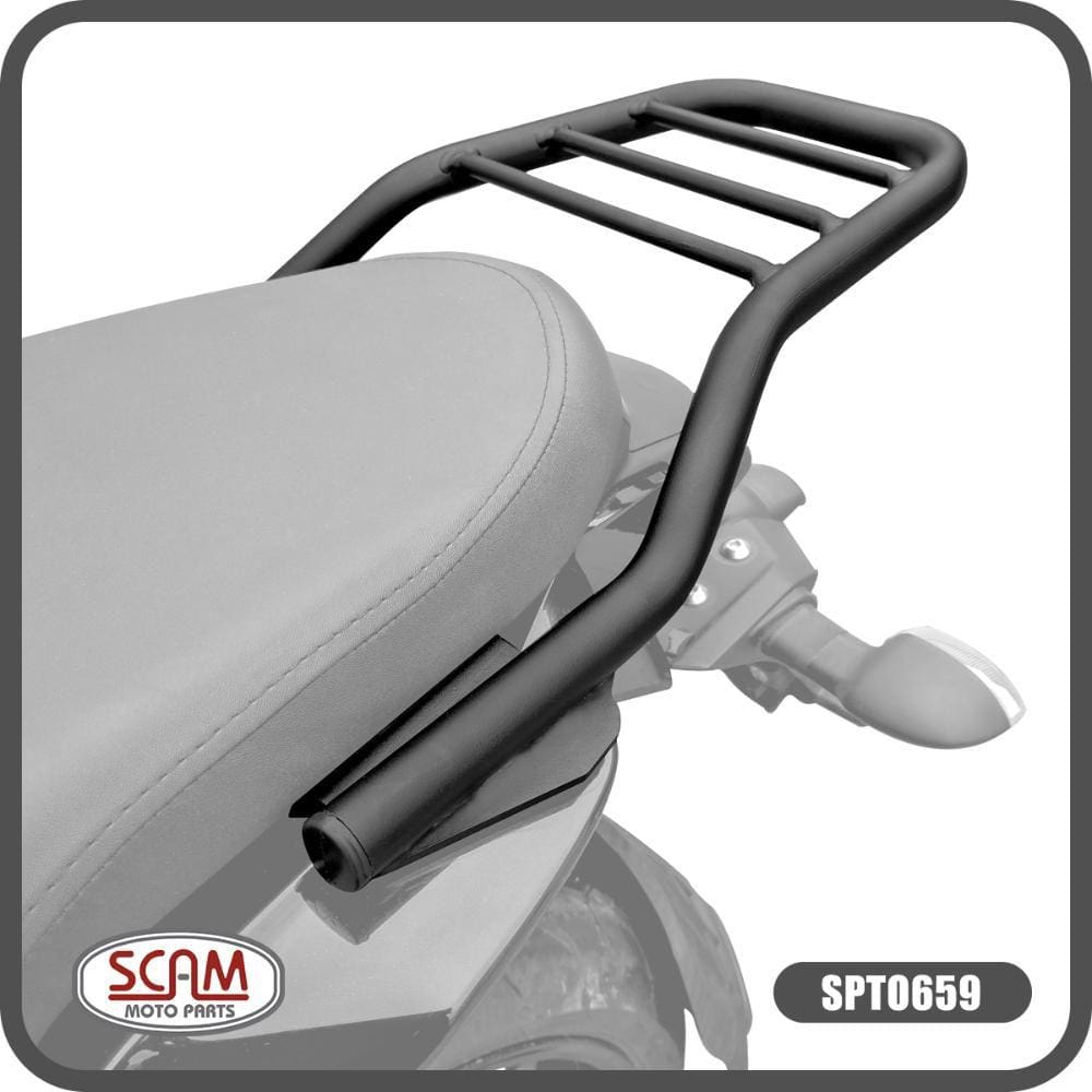 Suporte de Baú Superior Traseiro FZ 15 Fazer 150 Moto Scam