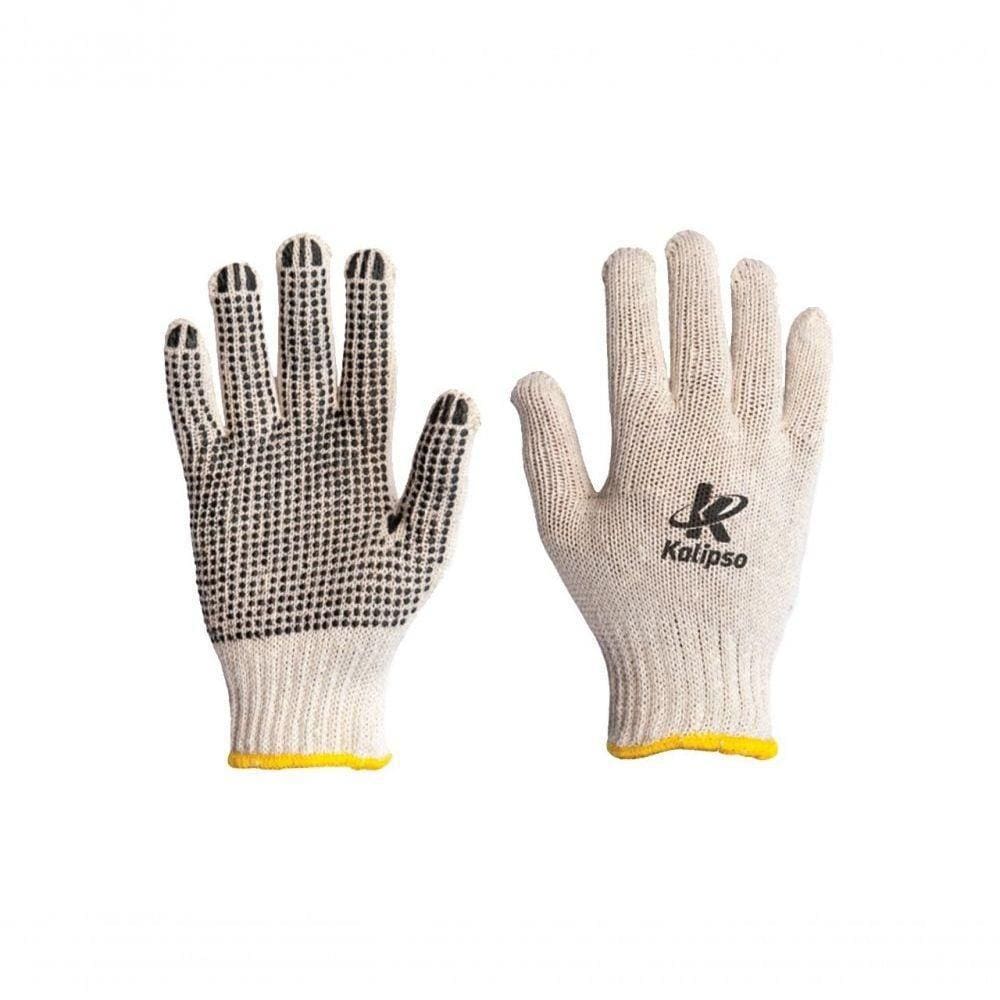 Luva Malha Tricot Pigment Branca Encart