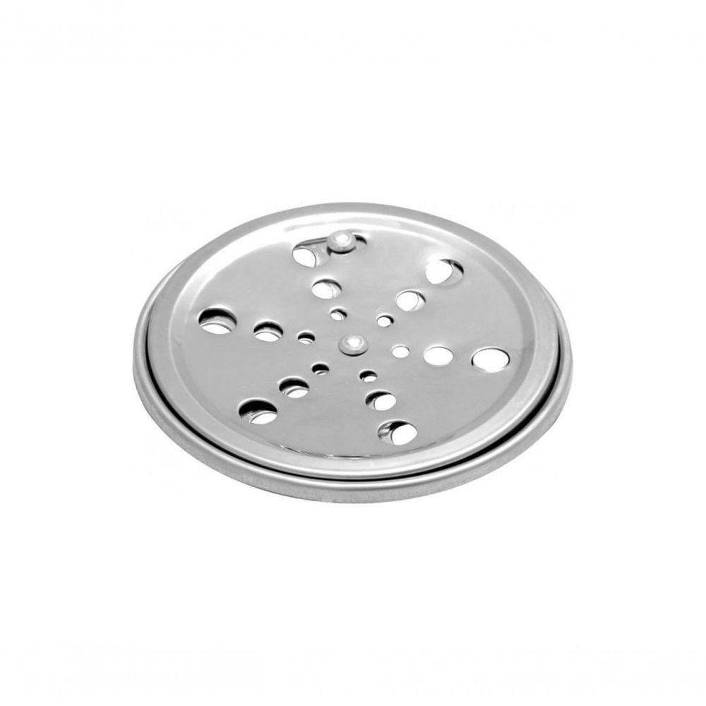 Grelha Aco Inox Overtime C-Fecho Redondo 10Cm C-Caixilho