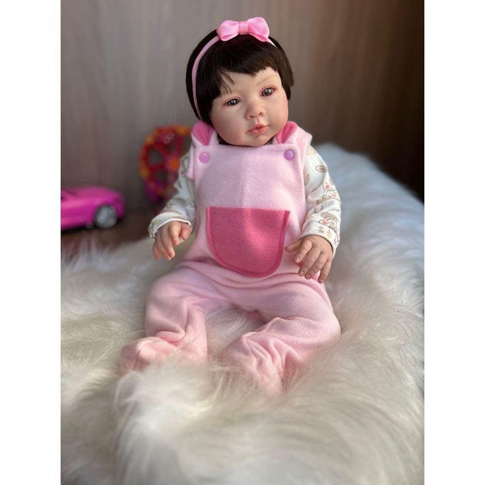 Bebê Reborn Nina - Kit Simples Corpo Do Bebê Tecido