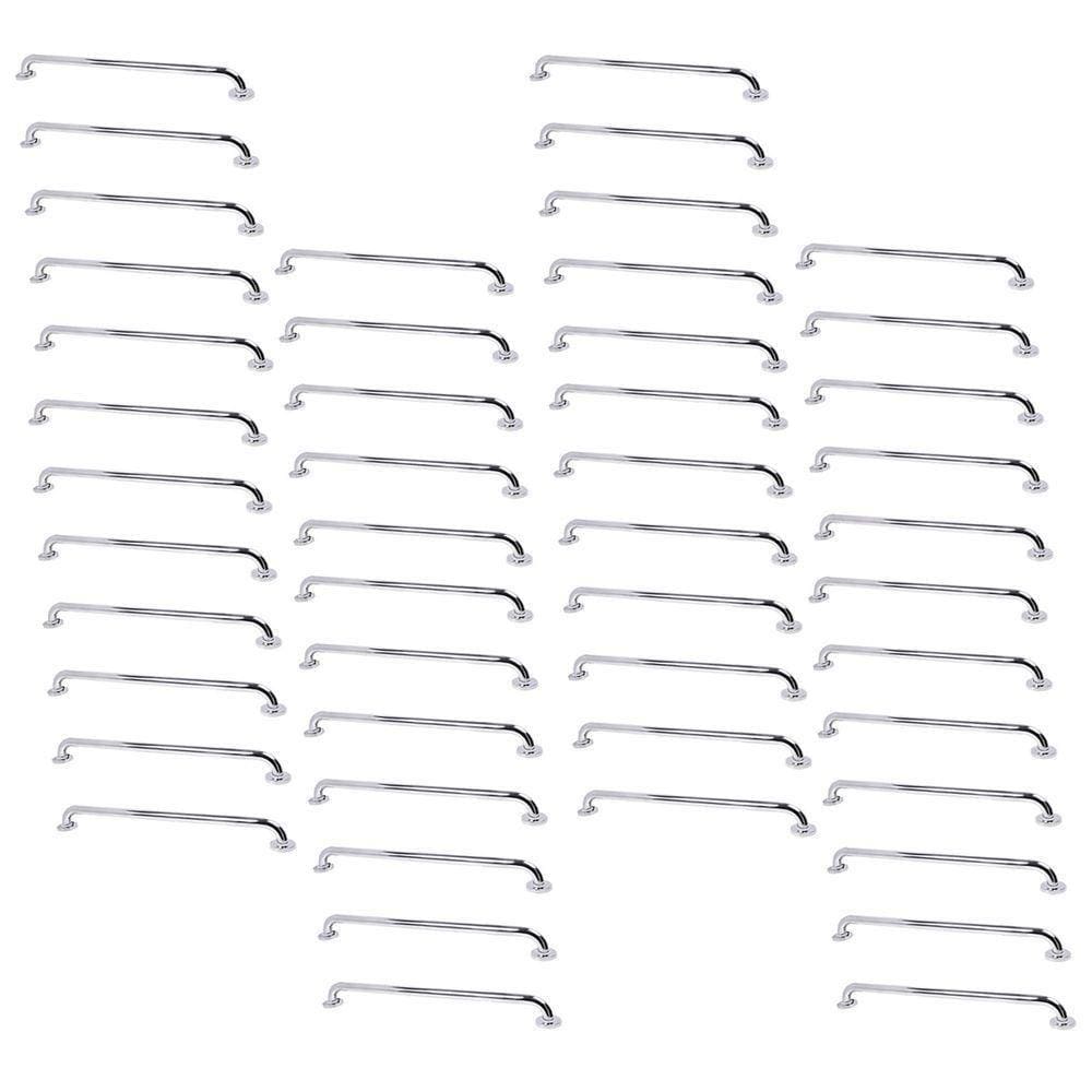 Alça De Apoio Barra Inox Segurança 80cm Kit 46 Unidades Segurança Gestante Idoso