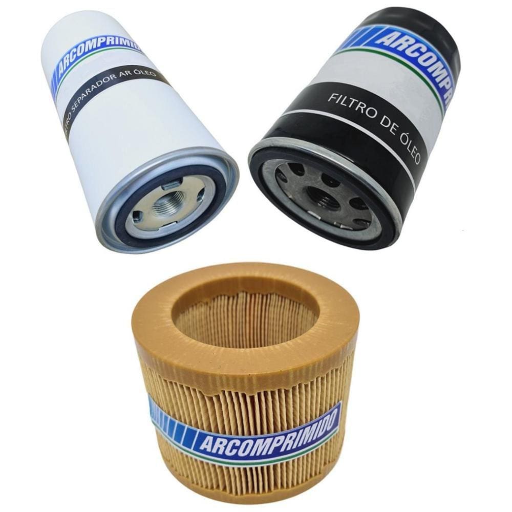 Kit de  Filtros para Atlas Copco G11 VSD FF 125 Série BQR