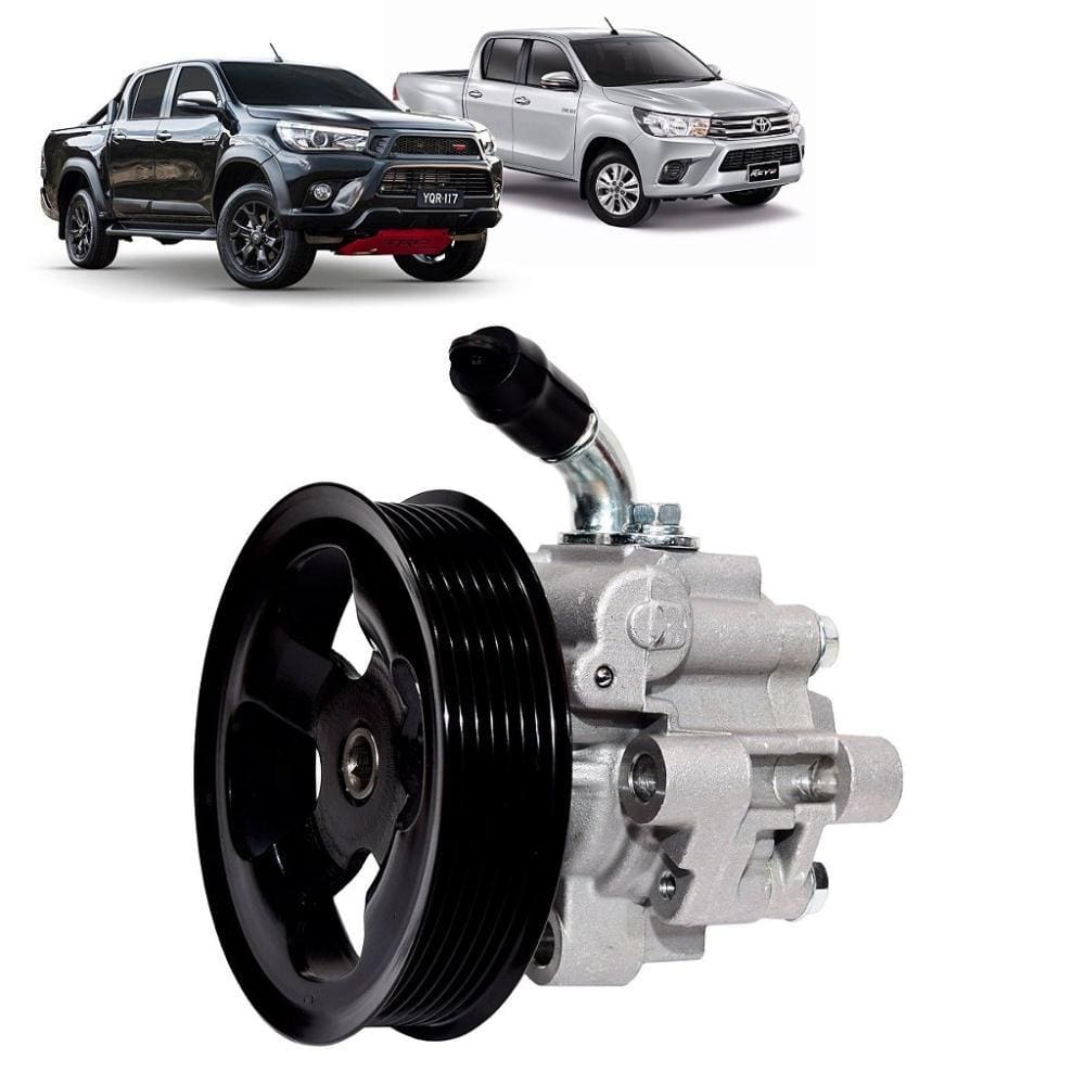 Bomba Hd Nova Toyota Hilux Diesel 2.4 2.8 Sr/srv/srx/sw4 2016...-todas Hilux 2016...- Com Polia 7 Pk -cano P Frente