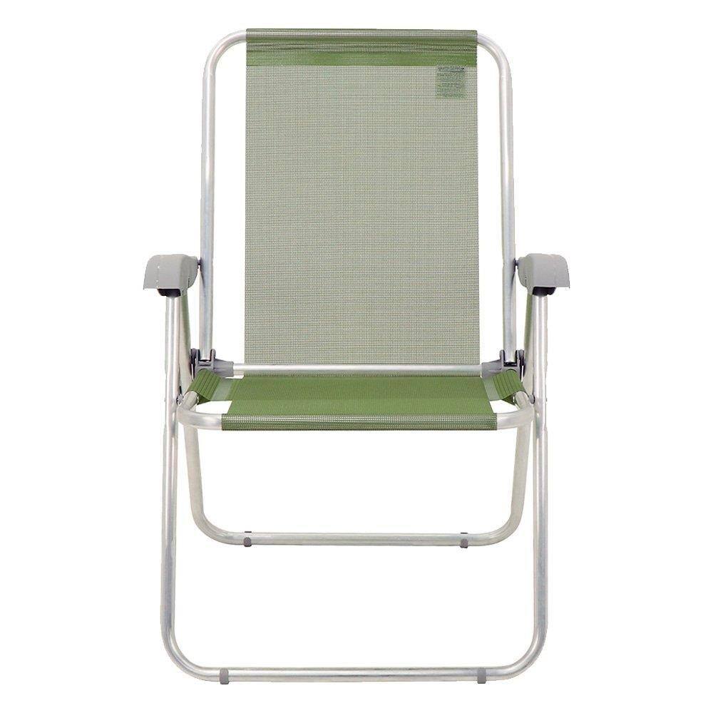 Cadeira de Praia Tramontina Creta Master 92900204 Verde Oliva
