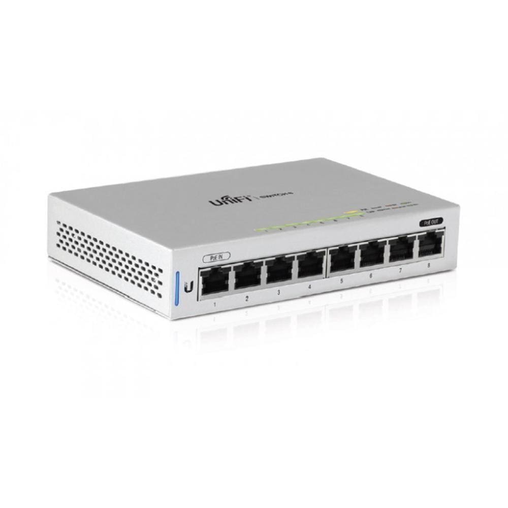 Switch Unifi Ubiquiti 8p Rj45 Poe (4p) Us-8-60w