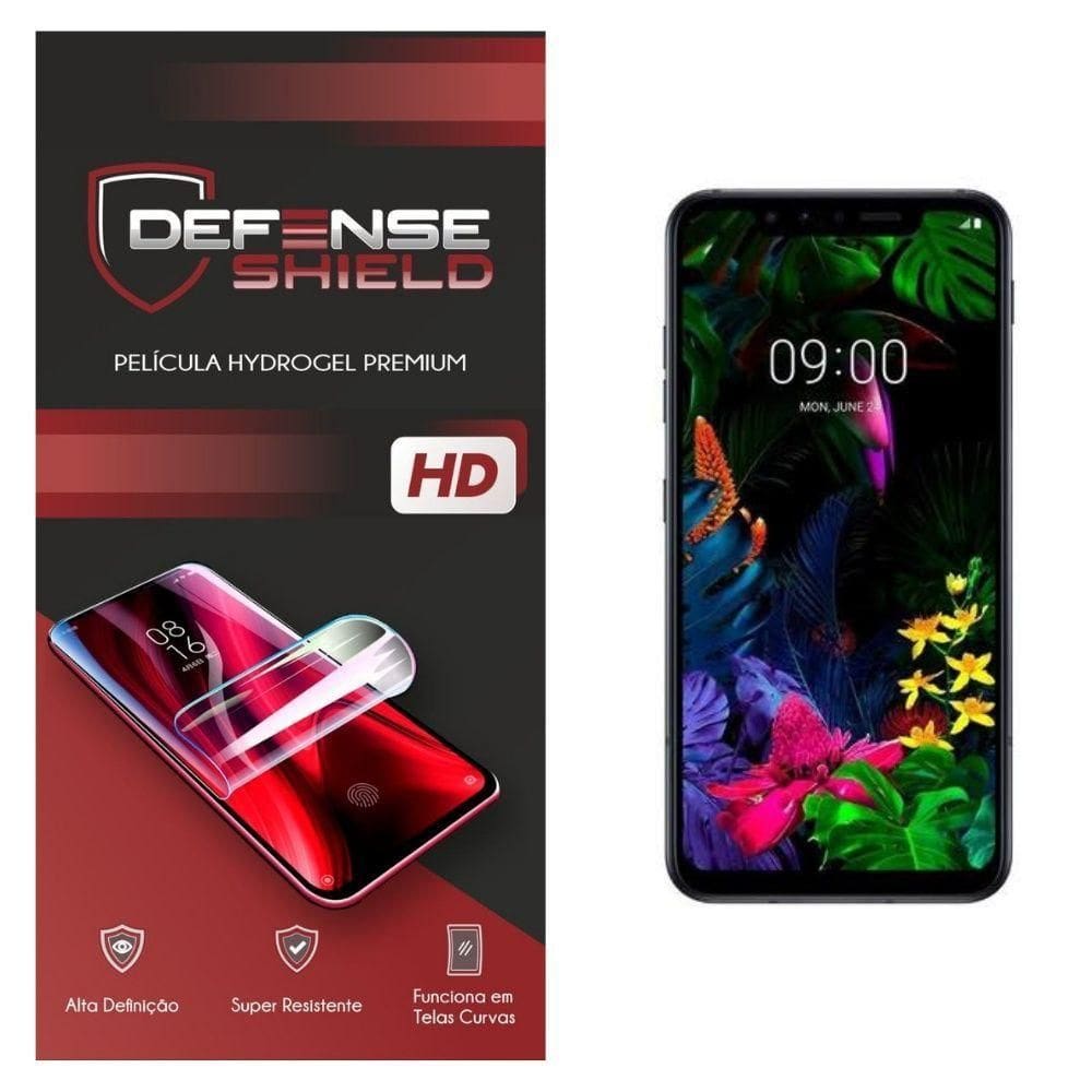 Pelicula Hydrogel Premium Para Lg G8 Proteção Frontal + Verso Defense Shield