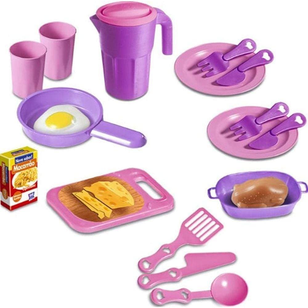 Conjunto Nosso Jantar - 13 Peças - Zucatoys