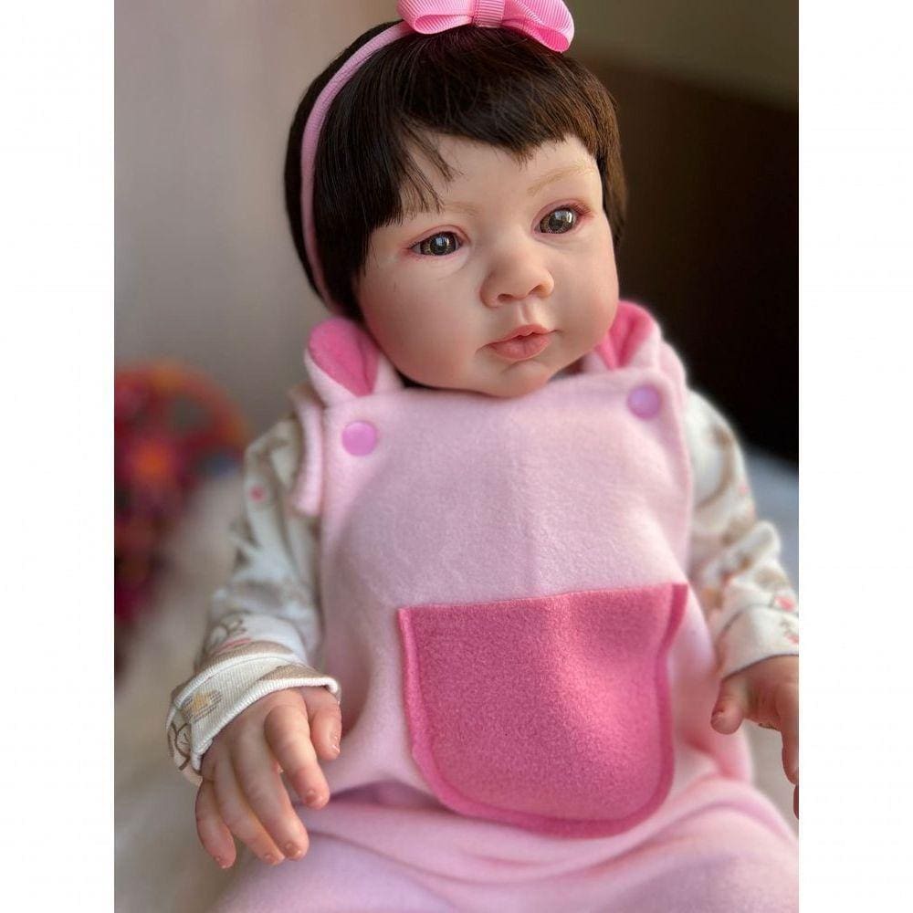 Bebê Reborn Nina - Kit Simples Corpo Do Bebê Vinil