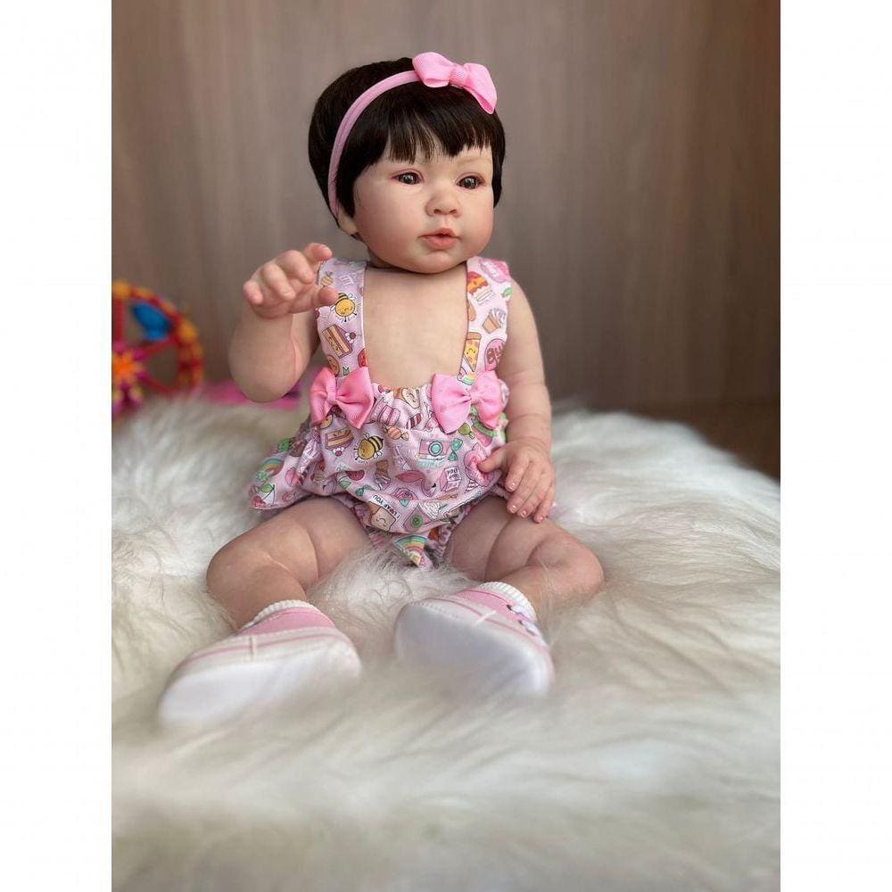 Bebê Reborn Luiza - Kit Simples Corpo Do Bebê Vinil