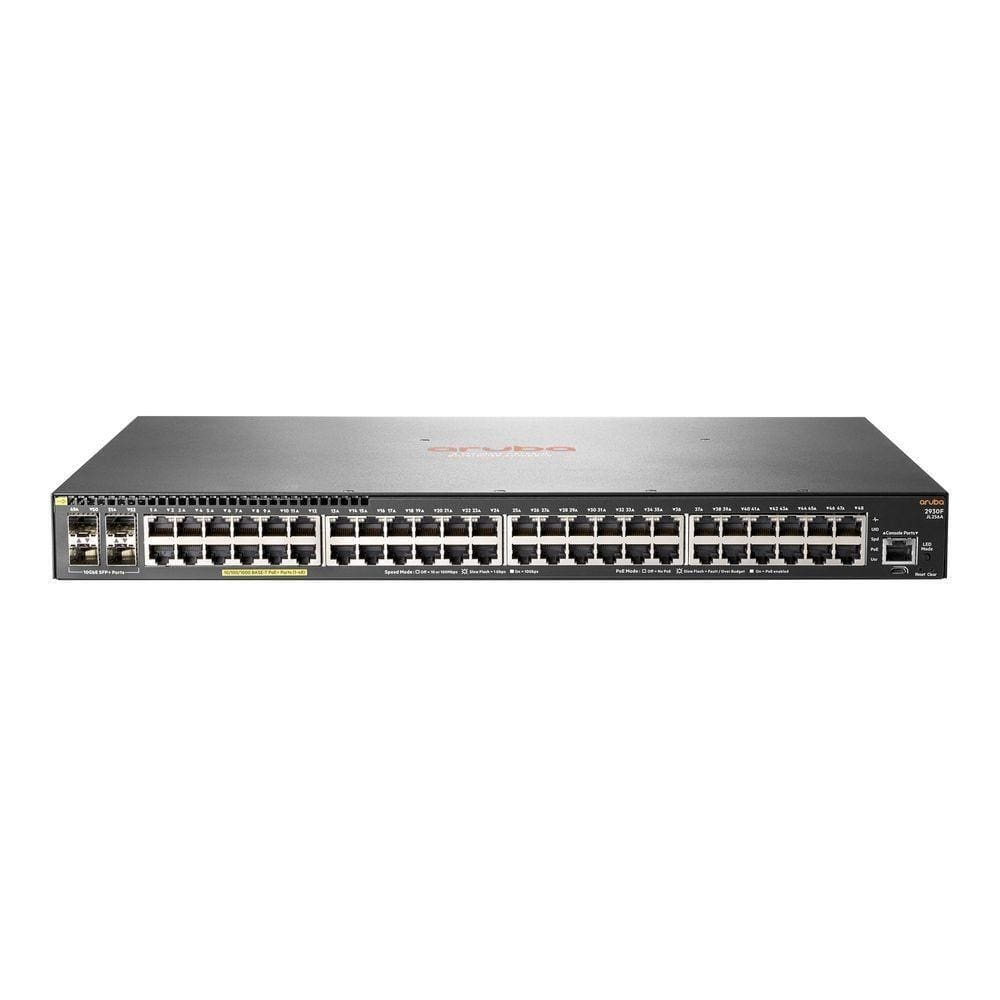 Switch Aruba 2930f 48g Poe + 4sfp+ (370w) - Jl256a