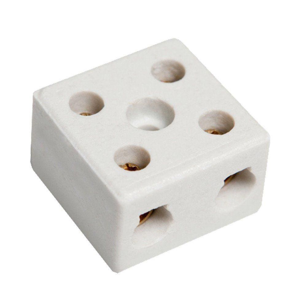 Conector De Porcelana Bipolar 10mm - Fertak