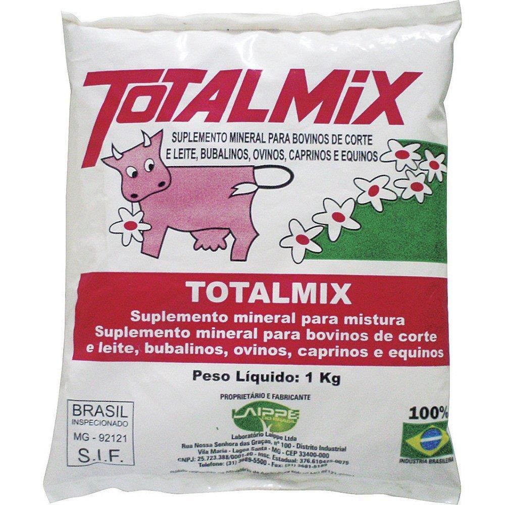 Totalmix Laippe Suplemento Mineral 1Kg - Embalagem com 12 unidades