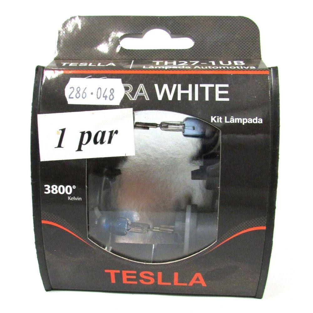 Kit lâmpada super branca H27 (880) 12v 27w - Teslla
