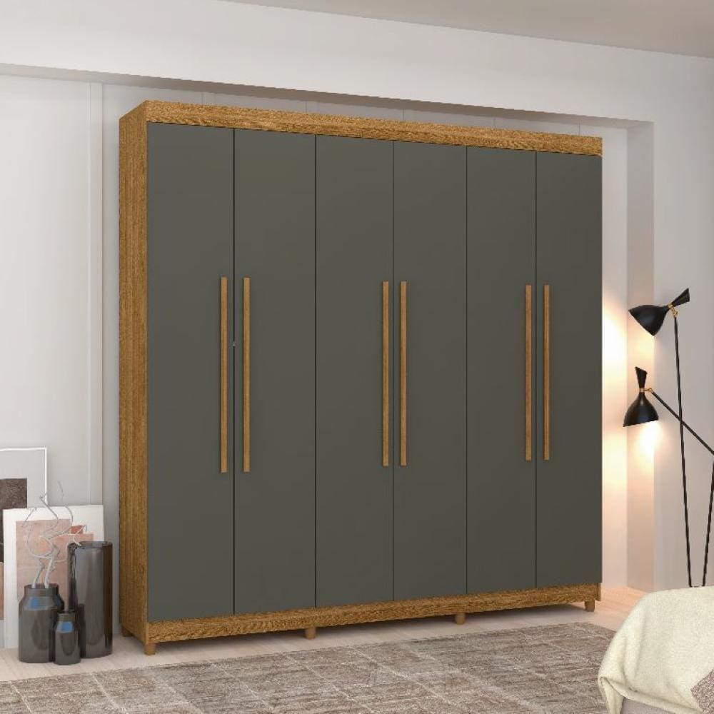 Guarda Roupa 6 Portas Audi Alasca