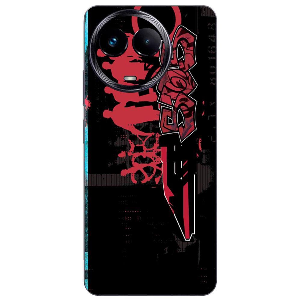 Capa Adesivo Skin055 Verso Para Realme 11 5G
