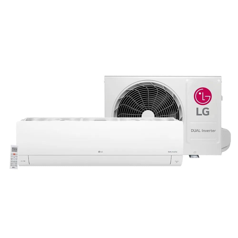 Ar Condicionado Split Hi Wall Inverter LG Dual Compact R-32 9000 BTU/h Frio S3NQ09AAQAL.EB2GAM1 – 220 Volts+IA" INTELIGENCIA ARTIFICIAL"