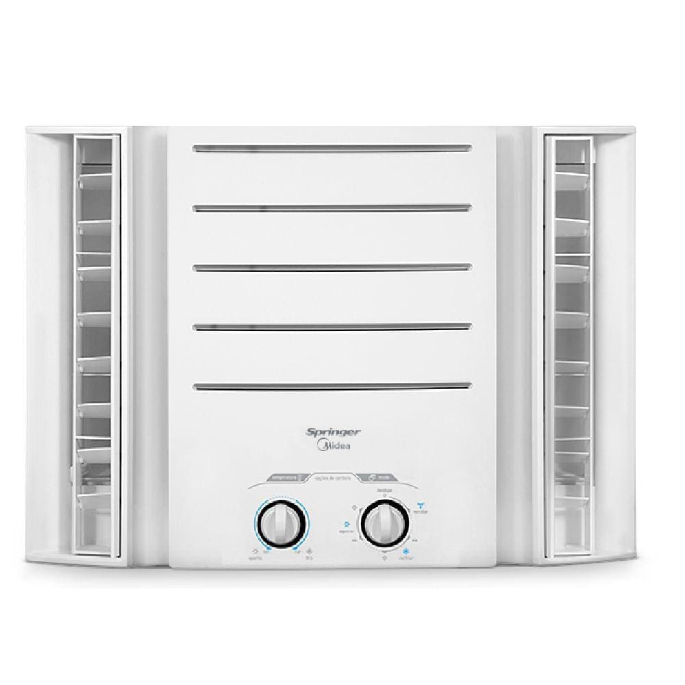 Ar Condicionado Janela Springer Midea 7500 BTU/h Frio Mecânico QCK078BB  - 127 Volts