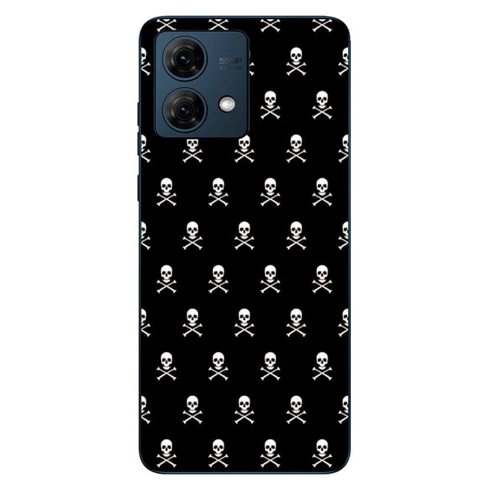 Capa Adesivo Skin201 Verso Para Motorola Moto G84