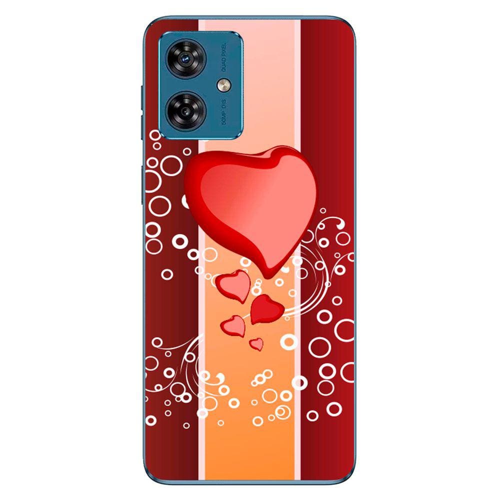 Capa Adesivo Skin372 Verso Para Motorola Moto G54