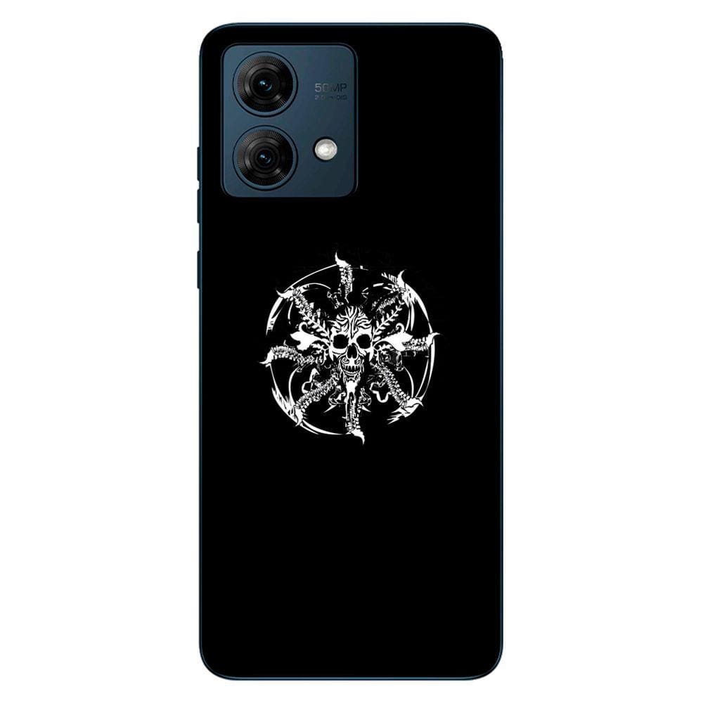 Capa Adesivo Skin016 Verso Para Motorola Moto G84