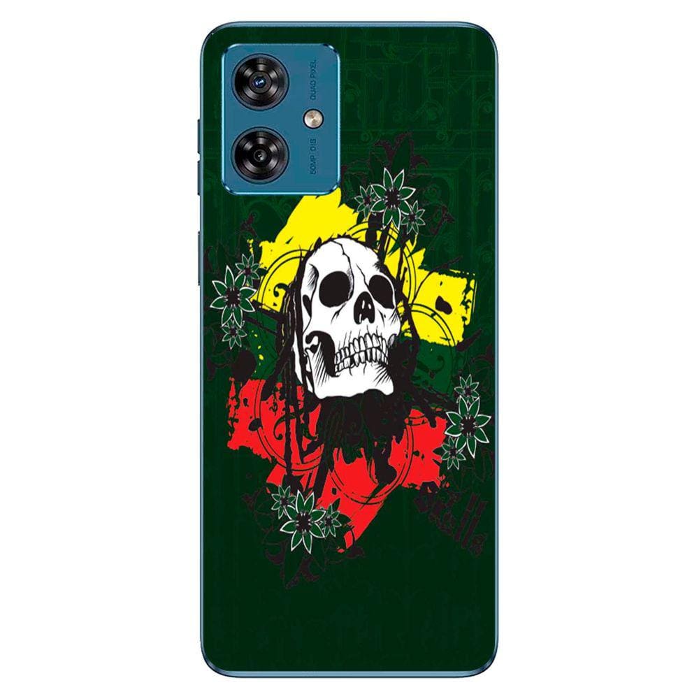 Capa Adesivo Skin024 Verso Para Motorola Moto G54