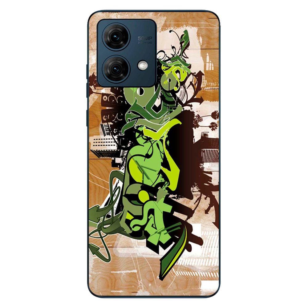 Capa Adesivo Skin072 Verso Para Motorola Moto G84