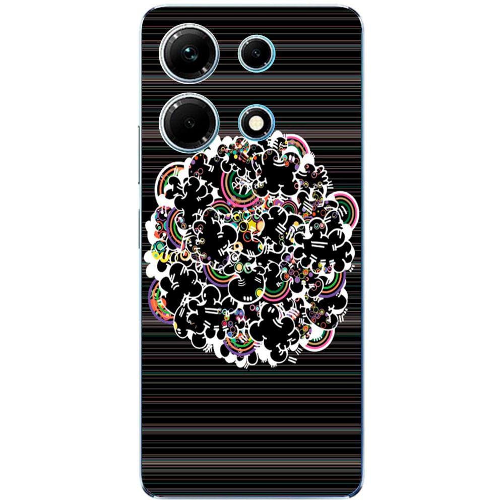 Capa Adesivo Skin110 Verso Para Infinix Note 30 4G