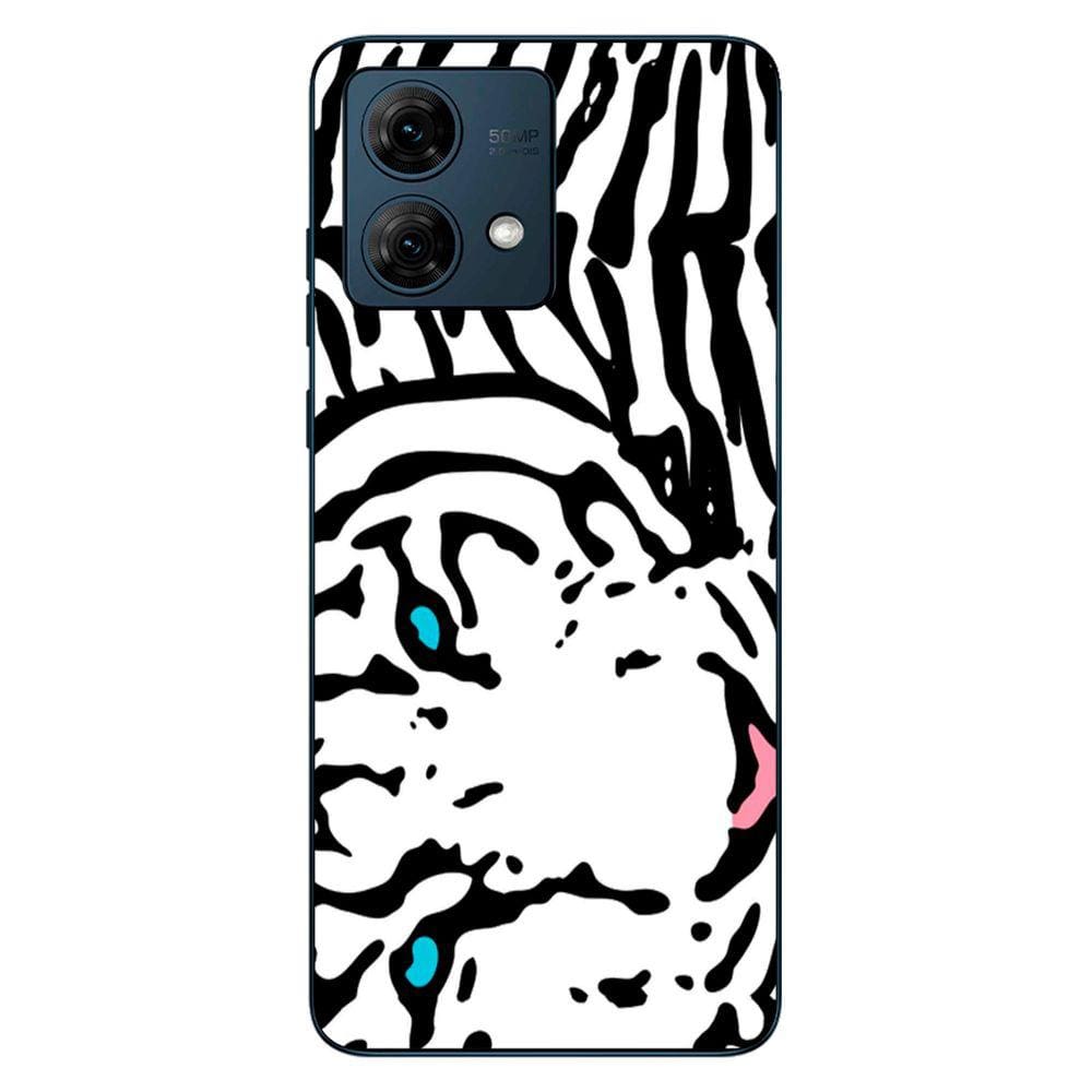 Capa Adesivo Skin047 Verso Para Motorola Moto G84