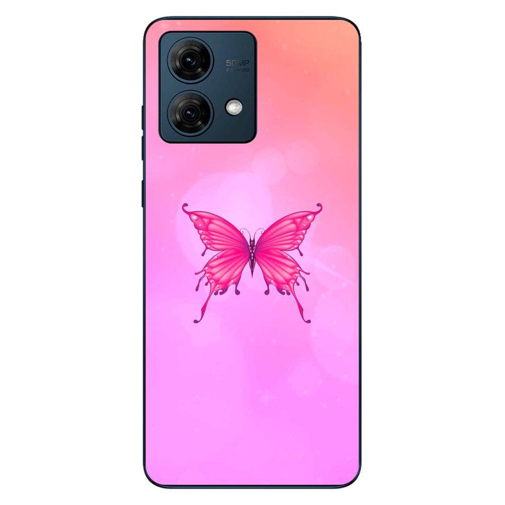 Capa Adesivo Skin163 Verso Para Motorola Moto G84