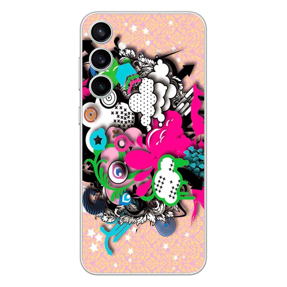 Capa Adesivo Skin104 Verso Para Samsung Galaxy S23 FE