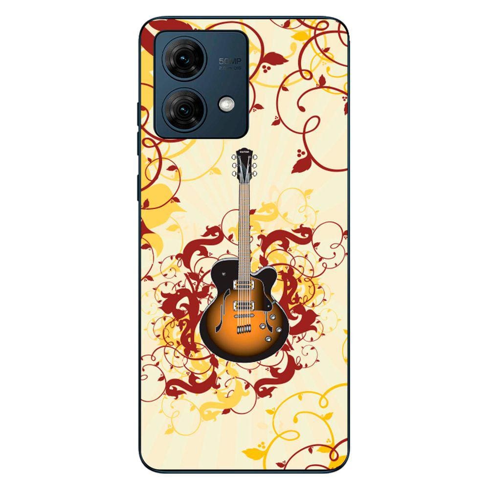 Capa Adesivo Skin373 Verso Para Motorola Moto G84