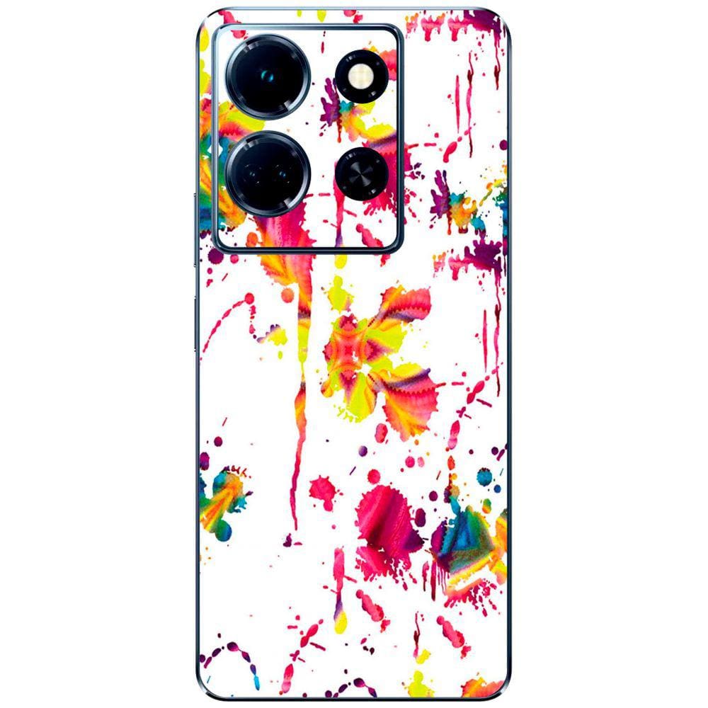 Capa Adesivo Skin205 Verso Para Infinix Note 30 5G