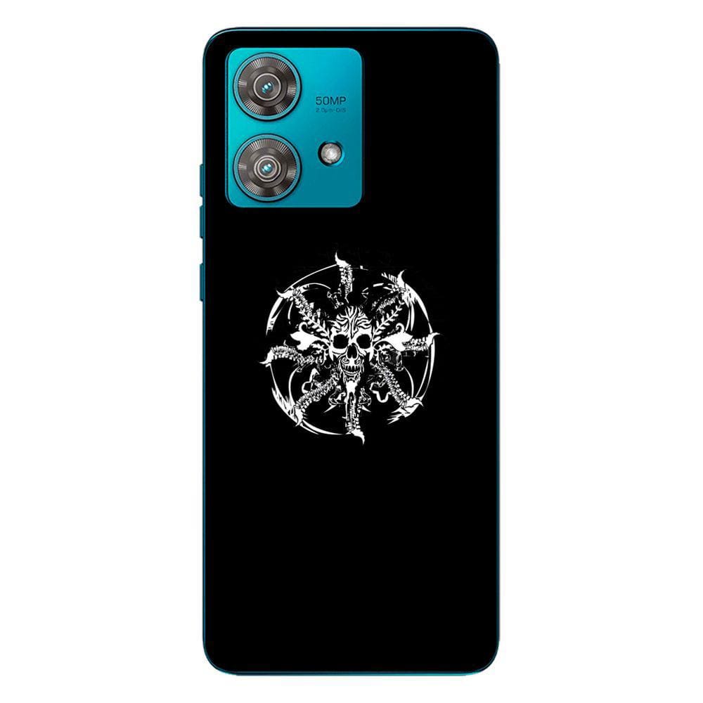 Capa Adesivo Skin016 Verso Para Motorola Edge 40 Neo