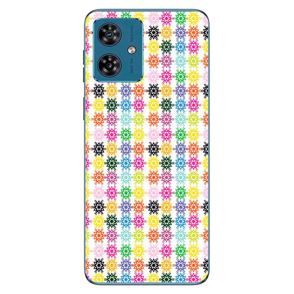 Capa Adesivo Skin191 Verso Para Motorola Moto G54