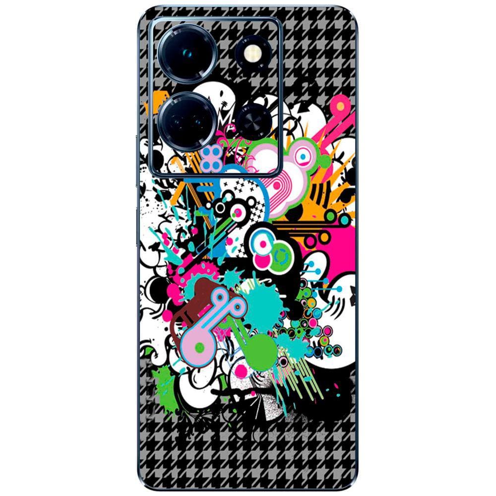 Capa Adesivo Skin022 Verso Para Infinix Note 30 5G