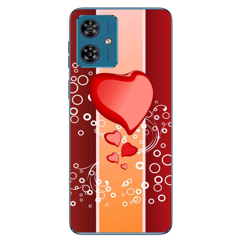 Capa Adesivo Skin372 Verso Para Motorola Moto G54