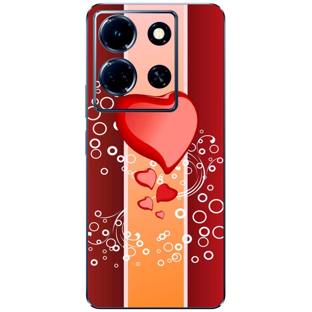 Capa Adesivo Skin372 Verso Para Infinix Note 30 5G