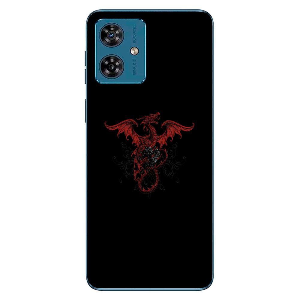 Capa Adesivo Skin255 Verso Para Motorola Moto G54