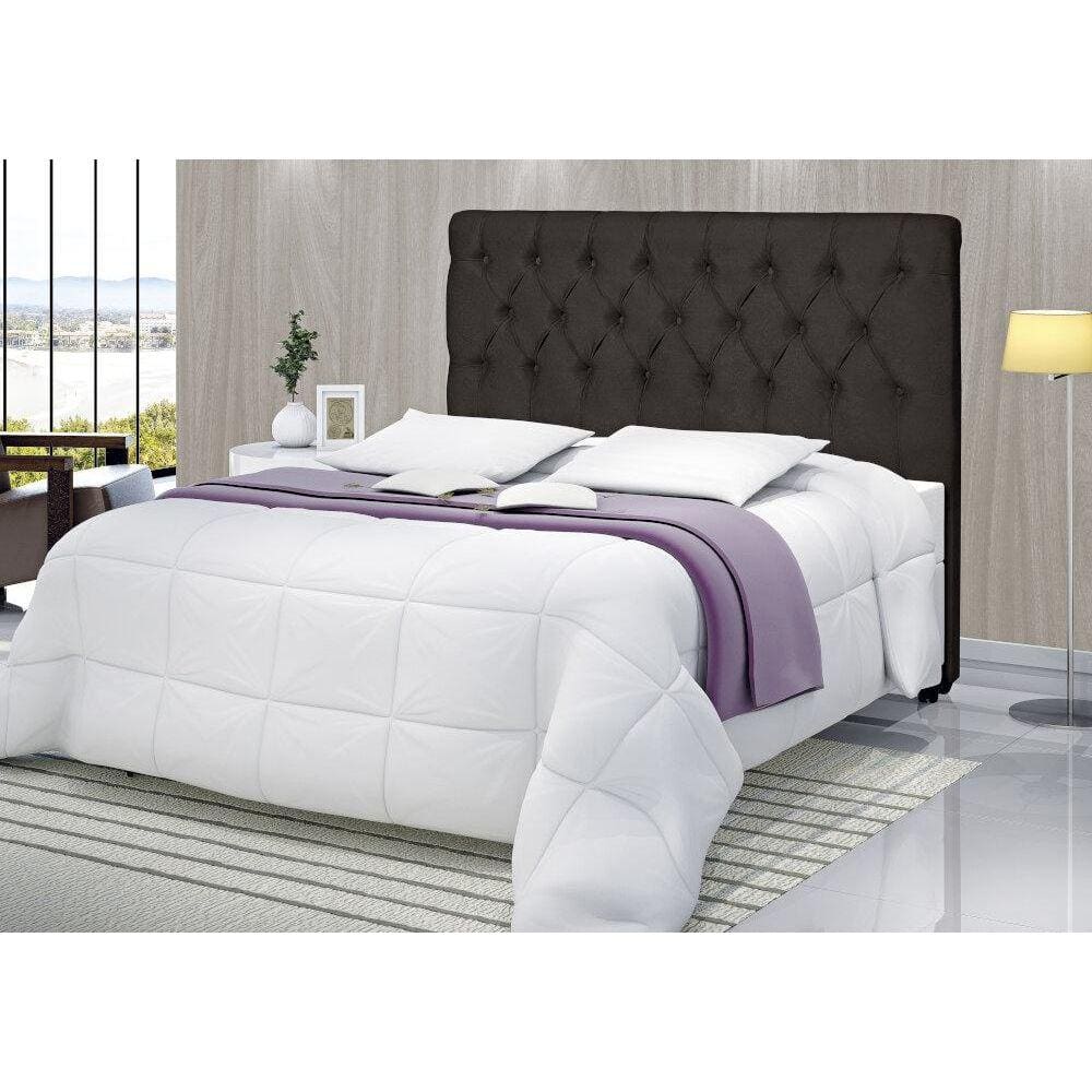 Cabeceira BarceloSued Chocolate 200 cm